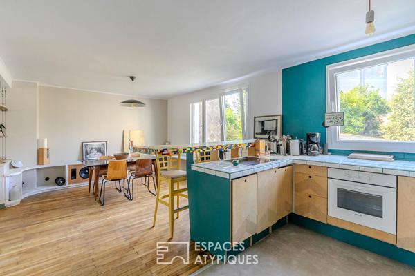 Parc de Procé : Superbe appartement T3/T4 atypique et lumineux