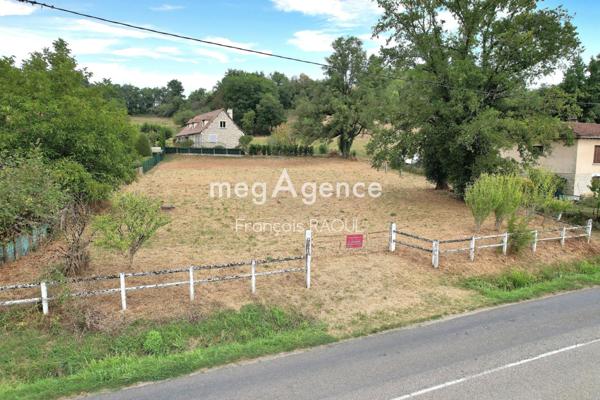 Terrain à VIGNON EN QUERCY, 46110 - 1625m²