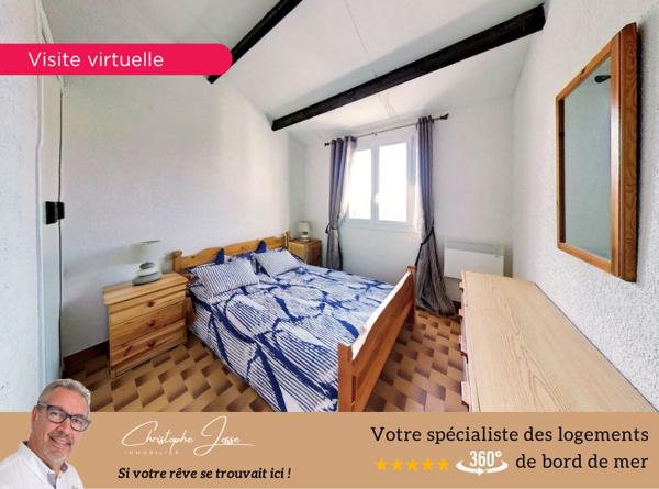 Duplex proche plage avec véranda et parking