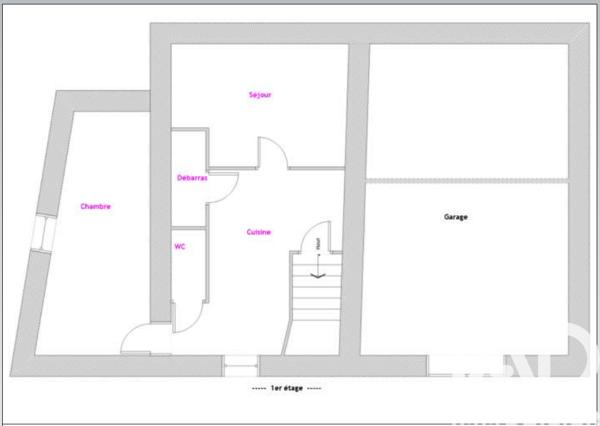 Maison à vendre 3 pièces 48 m² Macornay