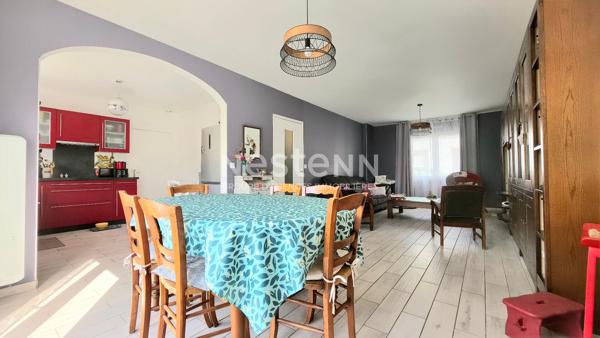 Saint Nazaire maison familiale d'environ 104 m²  habitables- 3 chambres -terrasse - jardin - grenier et garage