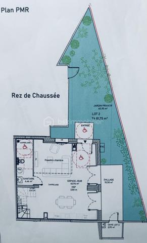 Appartement de 96,46 m²