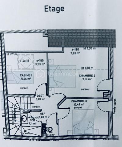 Appartement de 96,46 m²