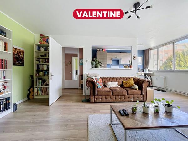 Valentine - Appartement T2 47 m2 + parking + cave - Vauban