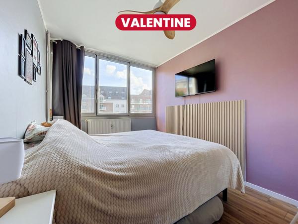 Valentine - Appartement T2 47 m2 + parking + cave - Vauban
