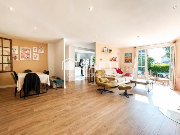 Vie de Plain-pied,  rénovée,  4 chambres, sous-sol aménagé, à 10 min de Houdan,
