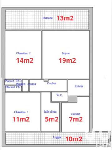 Appartement 3 pièces de 67 m² à Sanary-sur-Mer (83110)