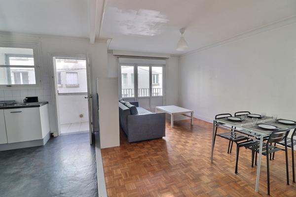 Brest (29200) T3 rénové – 61 m² – Secteur Octroi – Lumineux & au calme