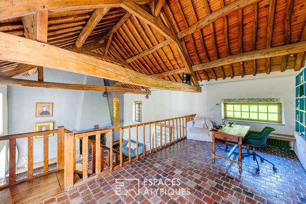 Hameau de Caractère aux Portes de Paris avec Piscine
