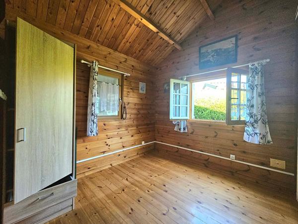 Chalet 2 chambres avec jardin