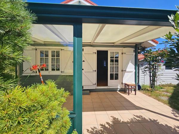 Chalet 2 chambres avec jardin