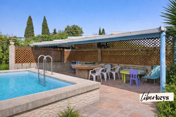 T3 avec jardin, terrasses et piscine  – Copro 2 lots