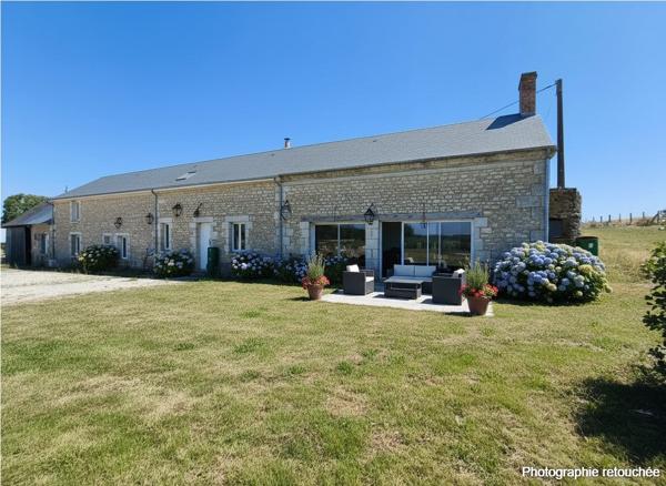 À vendre - Maison, 5 pièces située à Pontvallain (72510)