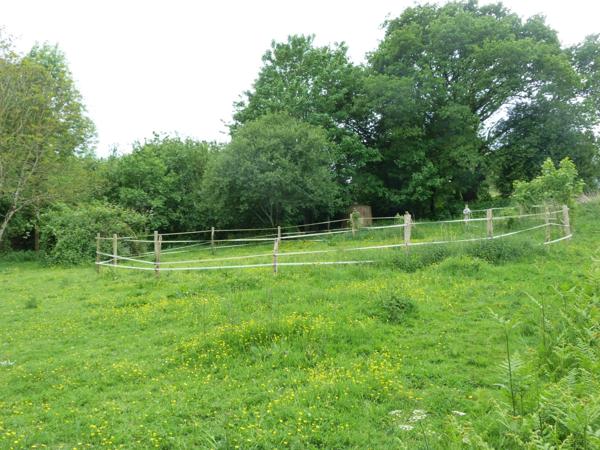cadre bucolique pour cette Propriete 20e avec dependance en pierre et hangar sur 2 hectares