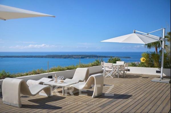 Écrin Suspendu sur la Méditerranée : Villa d’Exception à La Californie, Cannes