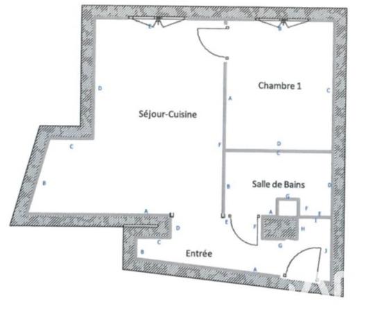 Appartement à vendre 2 pièces 37 m² Paris 10
