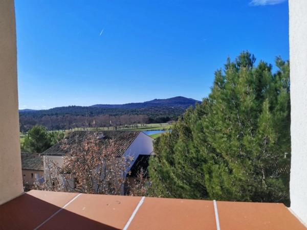 Domaine de Pont royal, spacieux et lumineux appartement de 40 m2,belle vue, localisé en angle, une chambre, grande loggia terrasse, place de parking sous la résidence