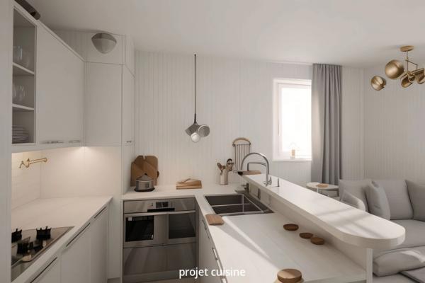 Domaine de Pont royal, spacieux et lumineux appartement de 40 m2,belle vue, localisé en angle, une chambre, grande loggia terrasse, place de parking sous la résidence