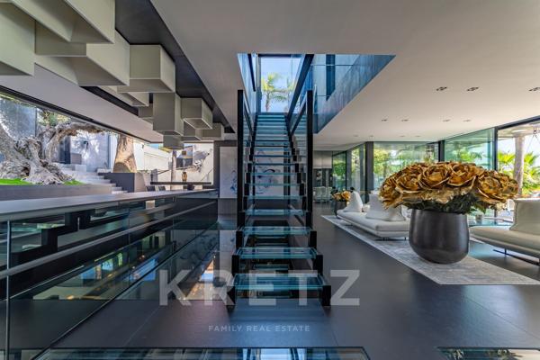 Prestigieuse villa d'architecte vue mer