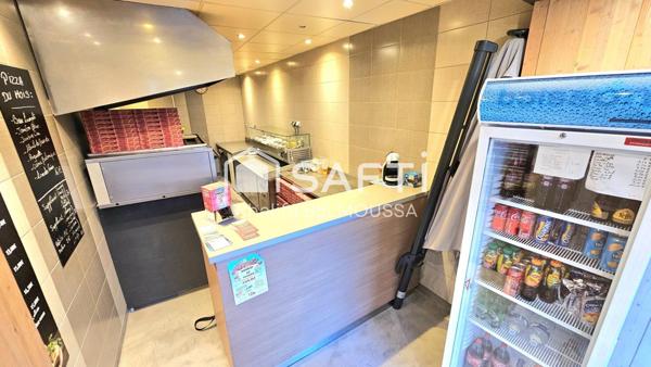 Fonds de Commerce Pizzeria en Plein Centre-Ville de Belley