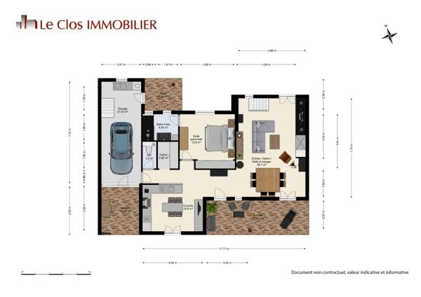 Vente maison 4 pièces 115.00 m², 31240