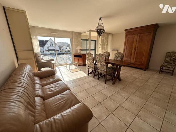A VENDRE VANNES 56 Préfecture, appartement lumineux, 3 chambres, loggia, garage