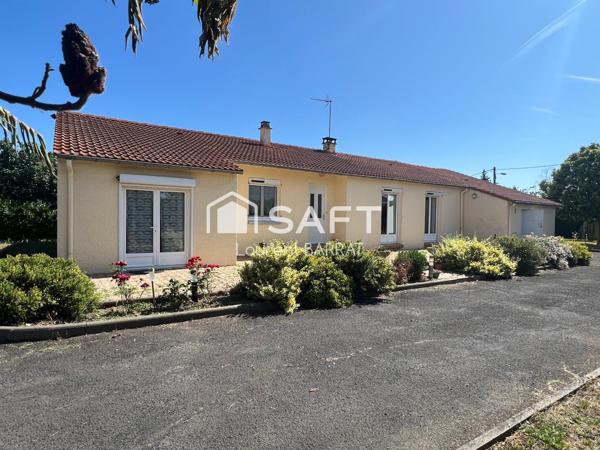 Lumineux plain-pied aux portes de Brioude