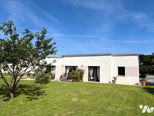 Maison contemporaine de plain pied