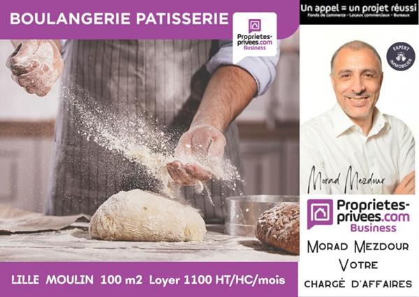 LILLE MOULIN - Fonds de commerce Boulangerie Patisserie
