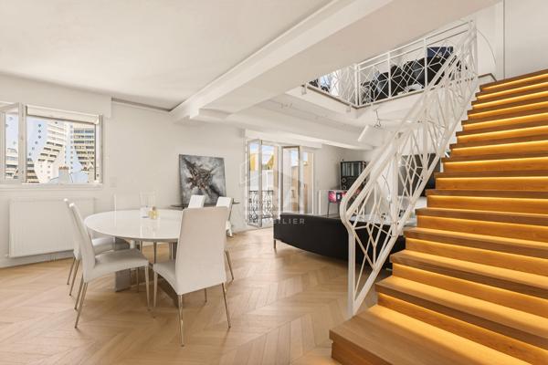 Duplex 140 m² ? Dernier étage, deux balcons