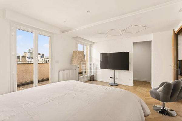 Duplex 140 m² ? Dernier étage, deux balcons