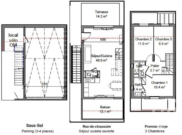 Maison à vendre  4 pièces - 80 m2 ST LAURENT DU VAR - 06
