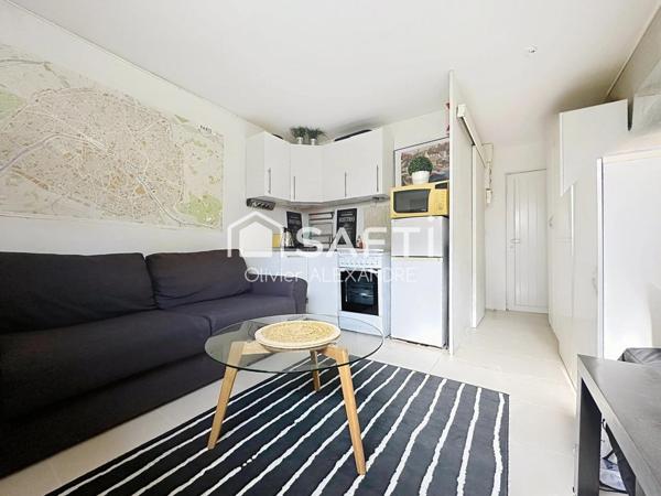 Studio meublé 17m² - Auteuil - Paris 16