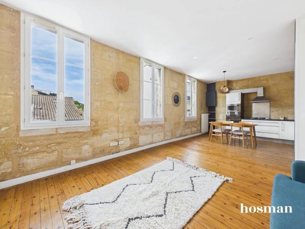 Superbe appartement 3 pièces de 75 m² - Rénové avec charme - Rue de Leybardie, Bordeaux