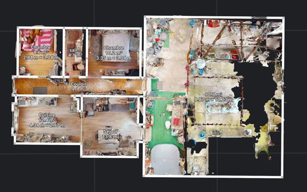 Appartement à vendre    3 pièces •  Rombas