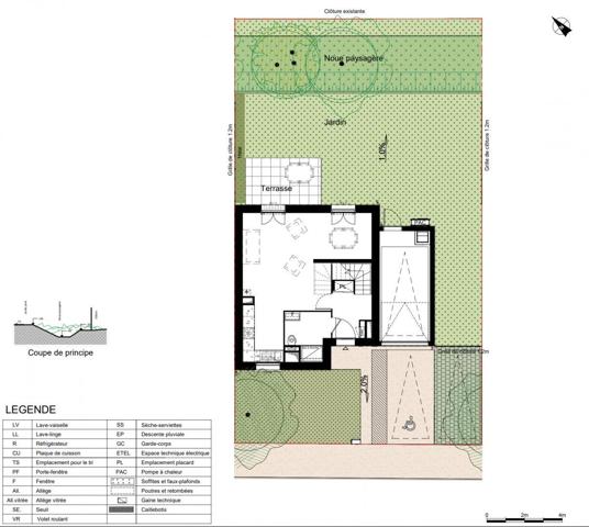 Maison (neuf) à vendre 6 pièces 132 m² Le Vésinet