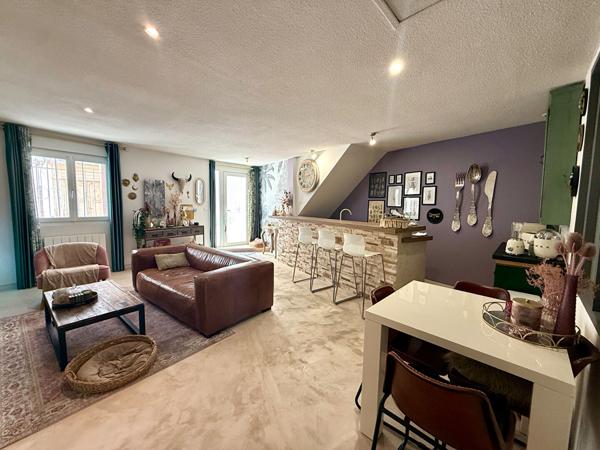 Gigean, appartement rdc T3 de 60m²