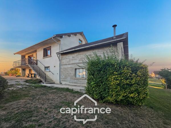 COUSANCE - Maison à vendre 5 pièces  (39) - jardin et dépendances