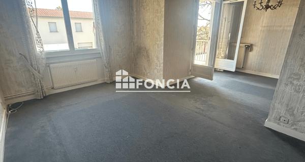 À vendre Appartement 3 pièces 56 m² - Roanne 42300