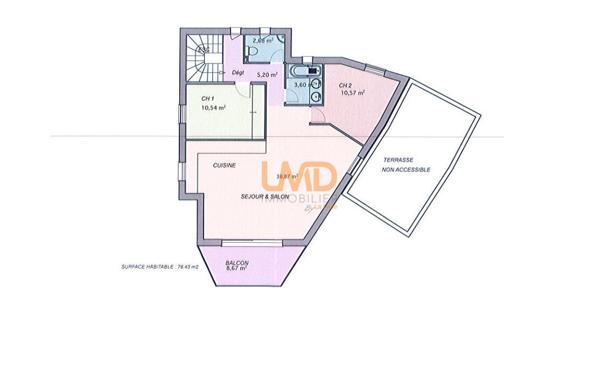 Terrain constructible proche centre ville
