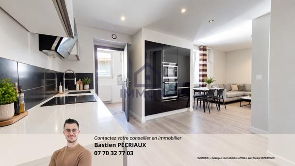 T3 54 m² – 2 chambres – Belfort proche secteur Brasse