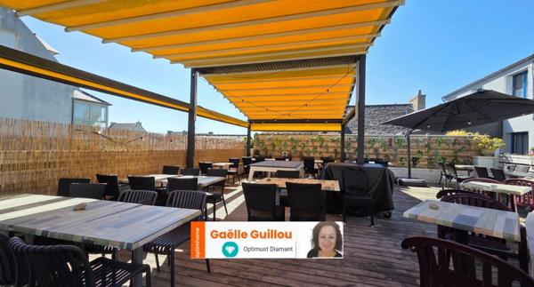 ILE DE BATZ : Murs commerciaux Bar Restaurant + Logement