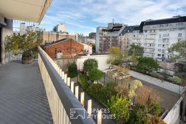 Duplex lumineux avec terrasses plein Sud-Ouest