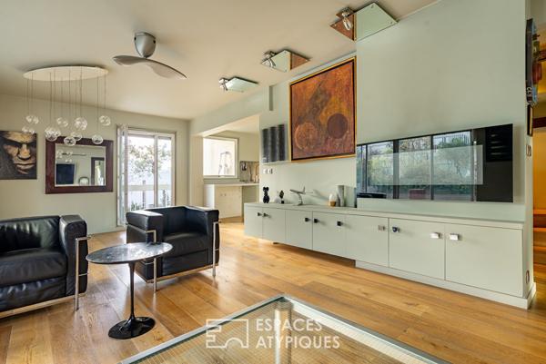 Duplex lumineux avec terrasses plein Sud-Ouest