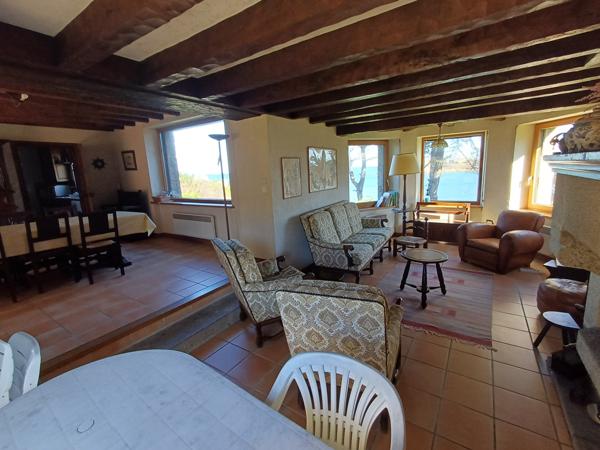 Plougasnou (29630) Plougasnou, exceptionnelle vue mer, maison 6 ch sur 16000 m2 de terrain.