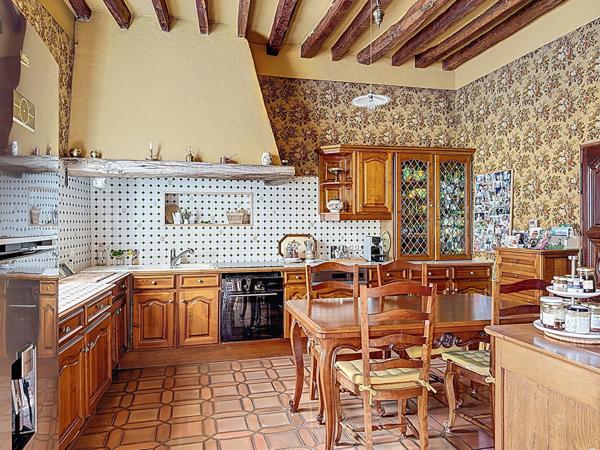 Superbe demeure dans le centre ville de Gouvernes - 212 m2 - 5 chambres (possibilité 7) - piscine chauffée - dépendances - garage double et cave - jardin de 3935 m2