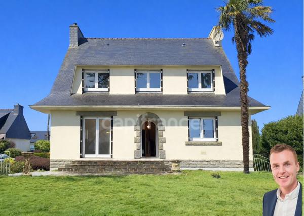 BRIEC (29) – Maison T6 à vendre 156 m² habitables – 242 m² utiles Sous-sol intégral Terrain de 1 547 m²