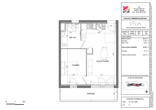Appartement T2