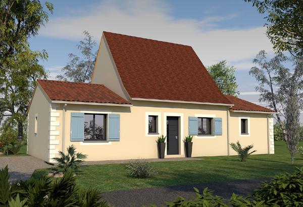 Maison neuve plain-pied avec 3 chambres