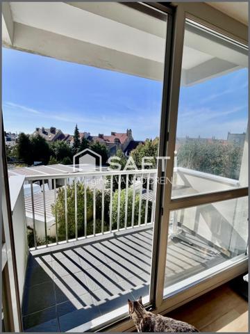 Coup de cœur – Bel appartement 3 chambres - balcon - garage